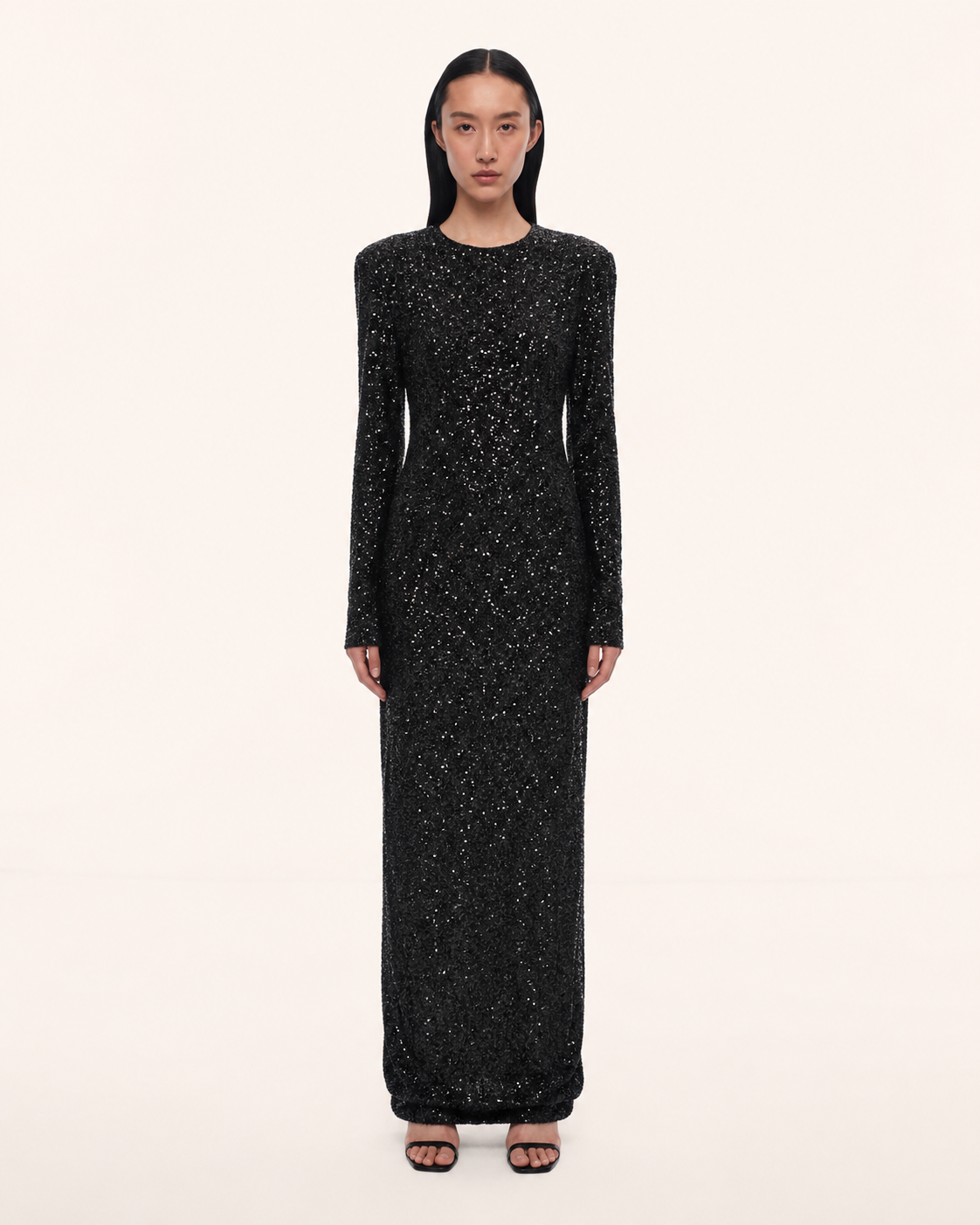 Rochie lunga cu spate decupat