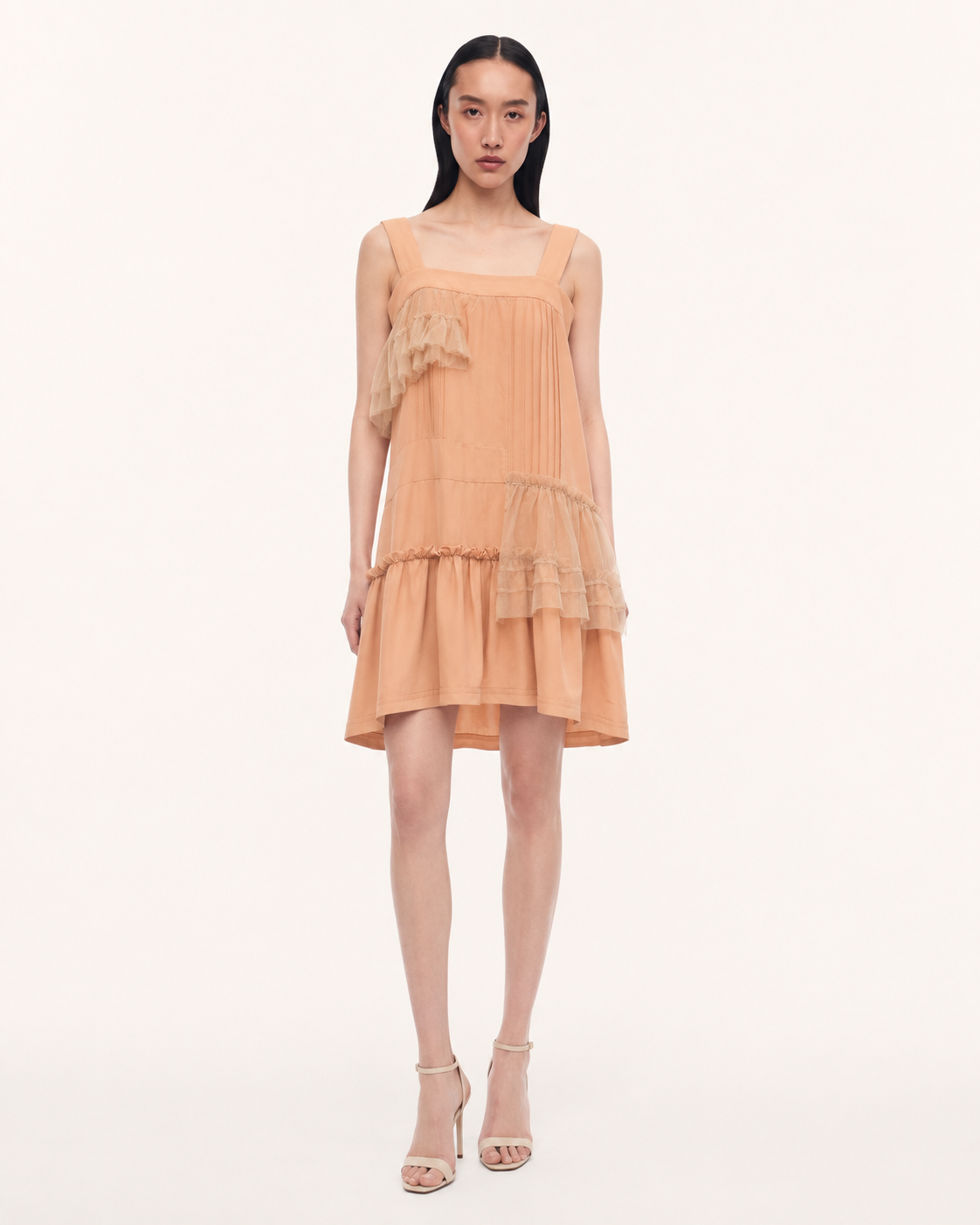 Rochie Chloe peach