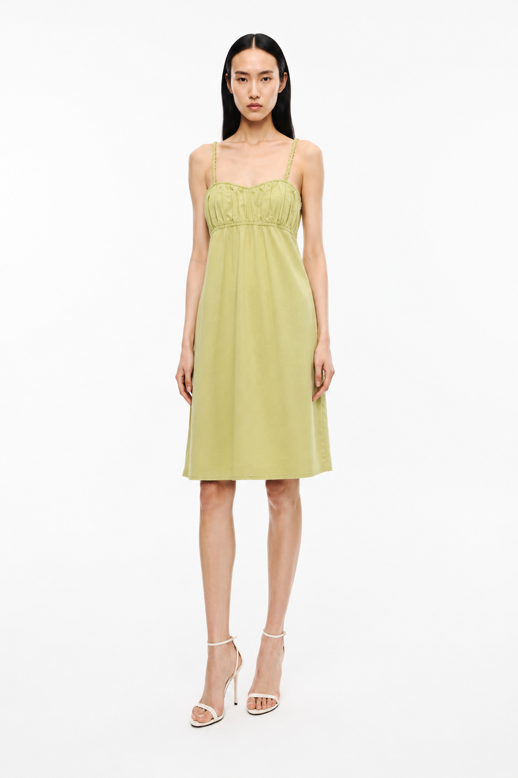 Rochie scurta verde deschis