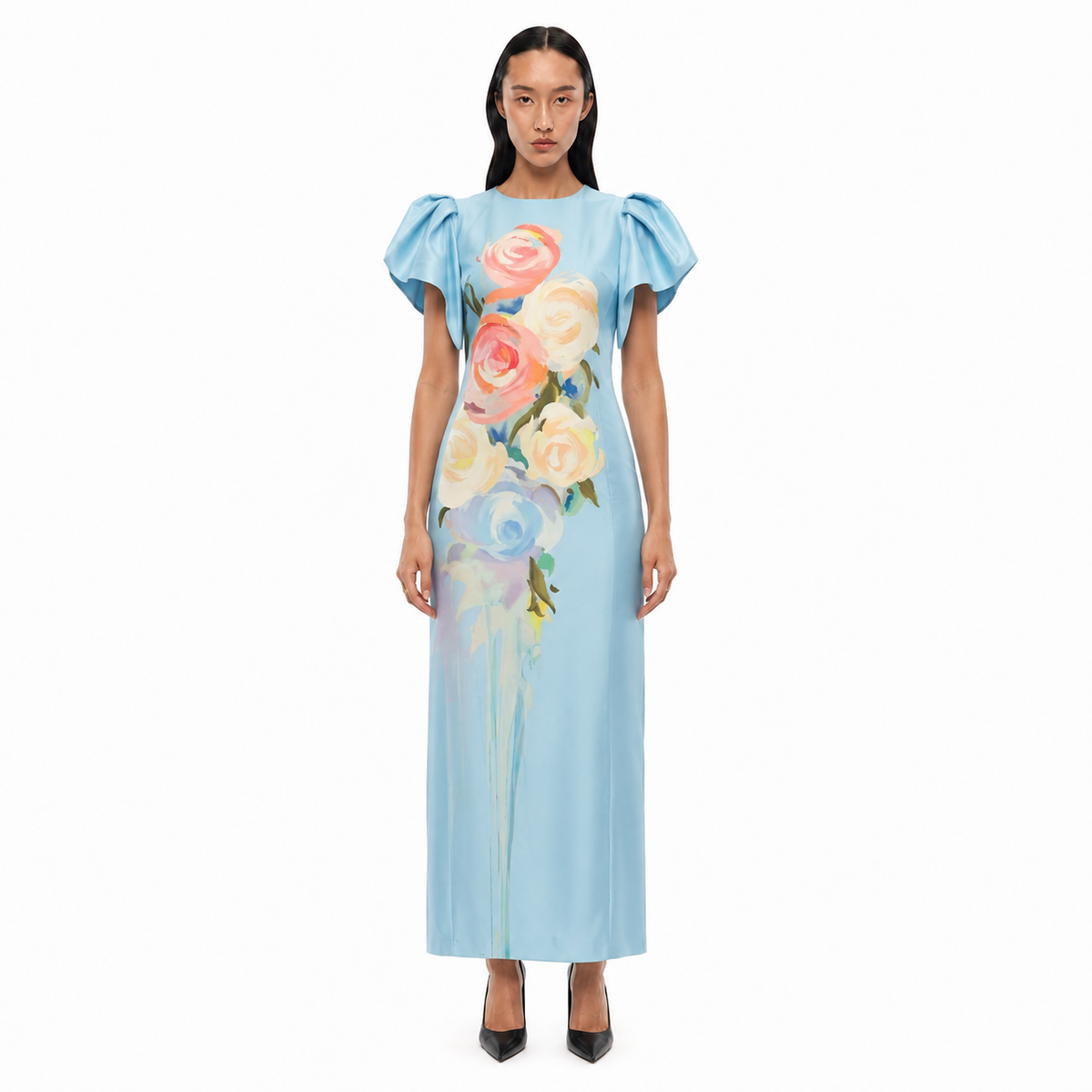Rosalie rochie cu imprimeu floral