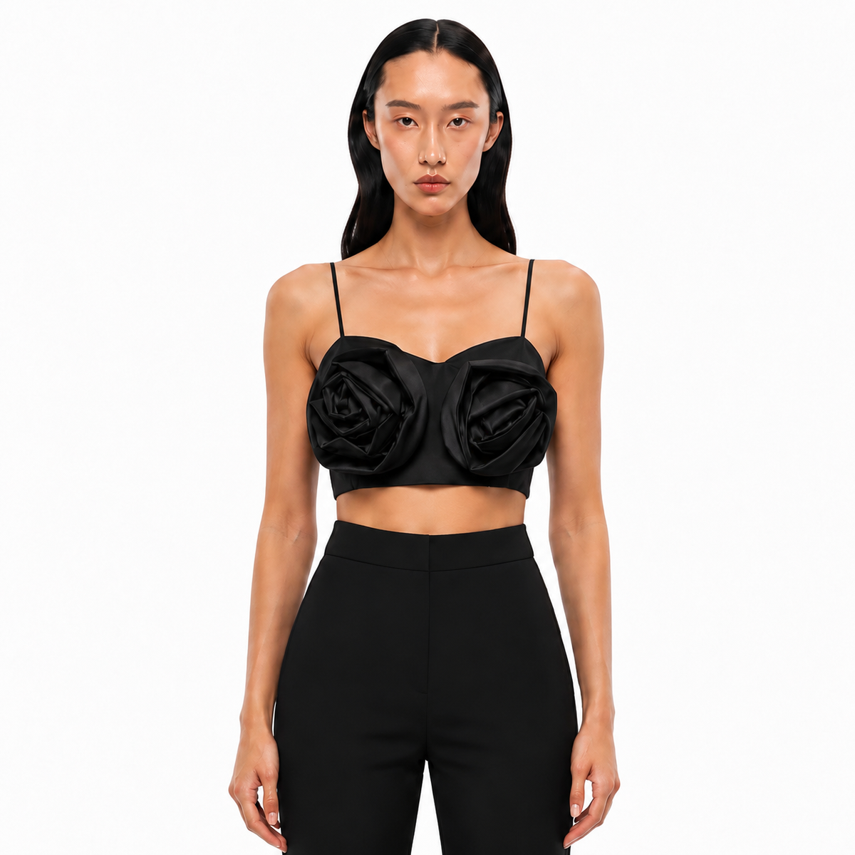 Ivy corset cu detalii floare