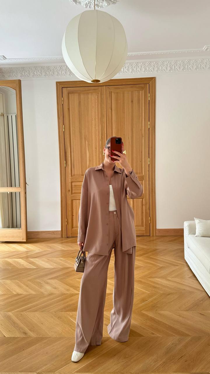Sunset Aura set camasa si pantaloni KALINKA FURS