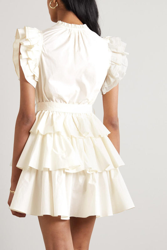 Selena summer dress with lace