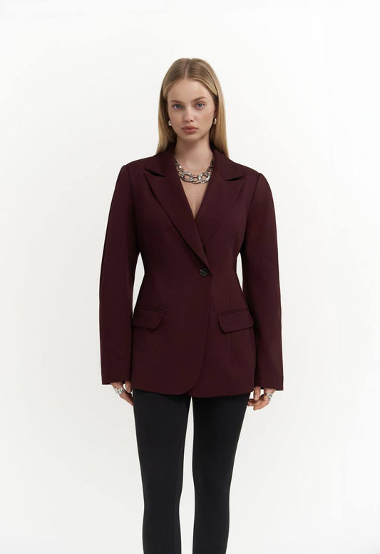 Jessica sacou burgundy KALINKA FURS