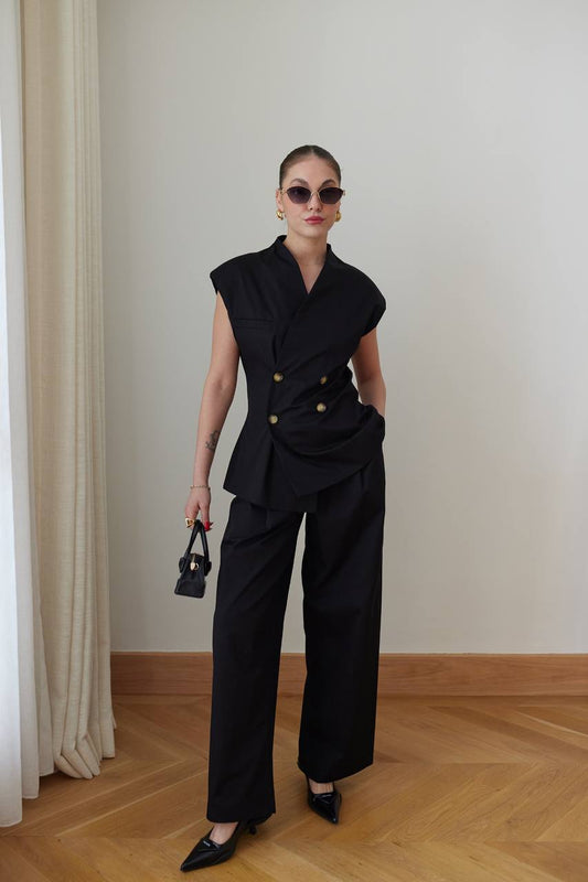 Celeste set vesta si pantaloni KALINKA FURS