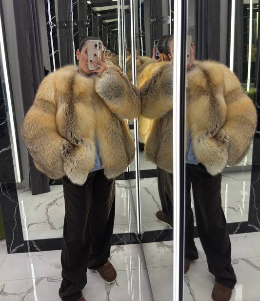 Blana aurie din vulpe KALINKA FURS