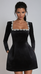 Princess rochie scurtă albă