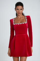 Princess rochie scurtă albă