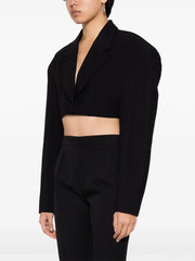 Viola Sacou scurt oversized cu umeri largi