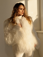 Mongolian Fur. Blana naturala din oaie mongoleza. Blana din miel tibetan KALINKA FURS