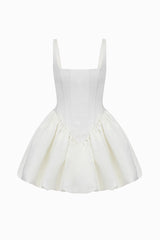 Samira rochie peplum cu bretele