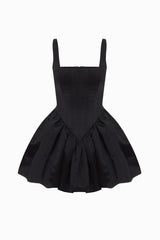 Samira rochie peplum cu bretele
