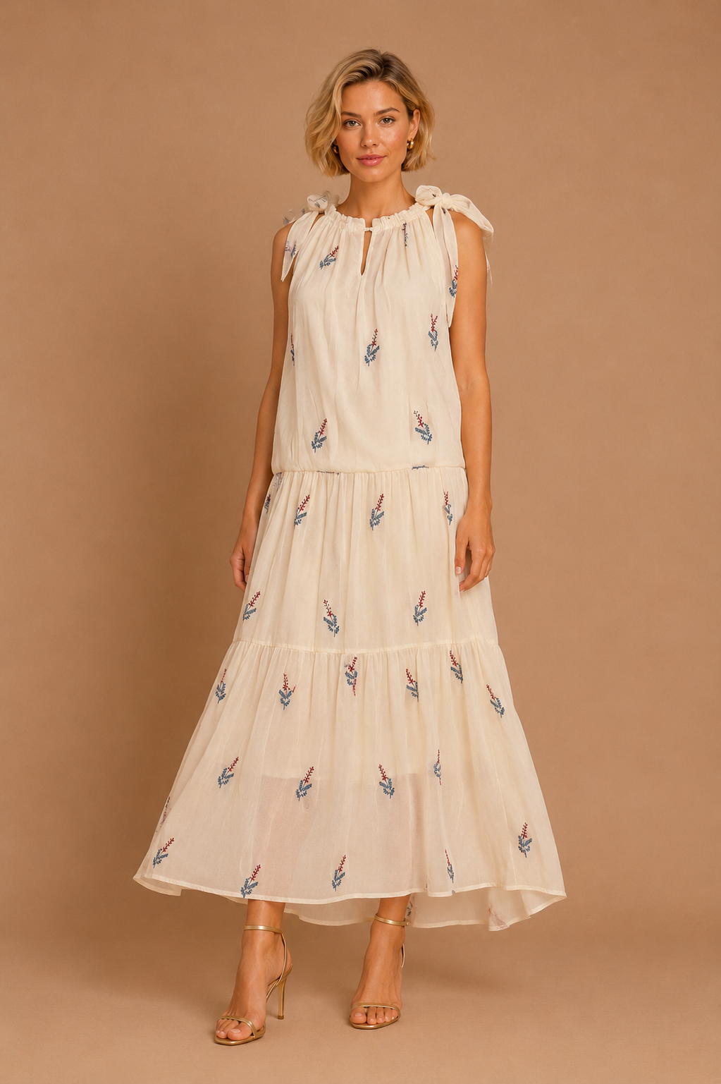 Sorele rochie vaporoasă