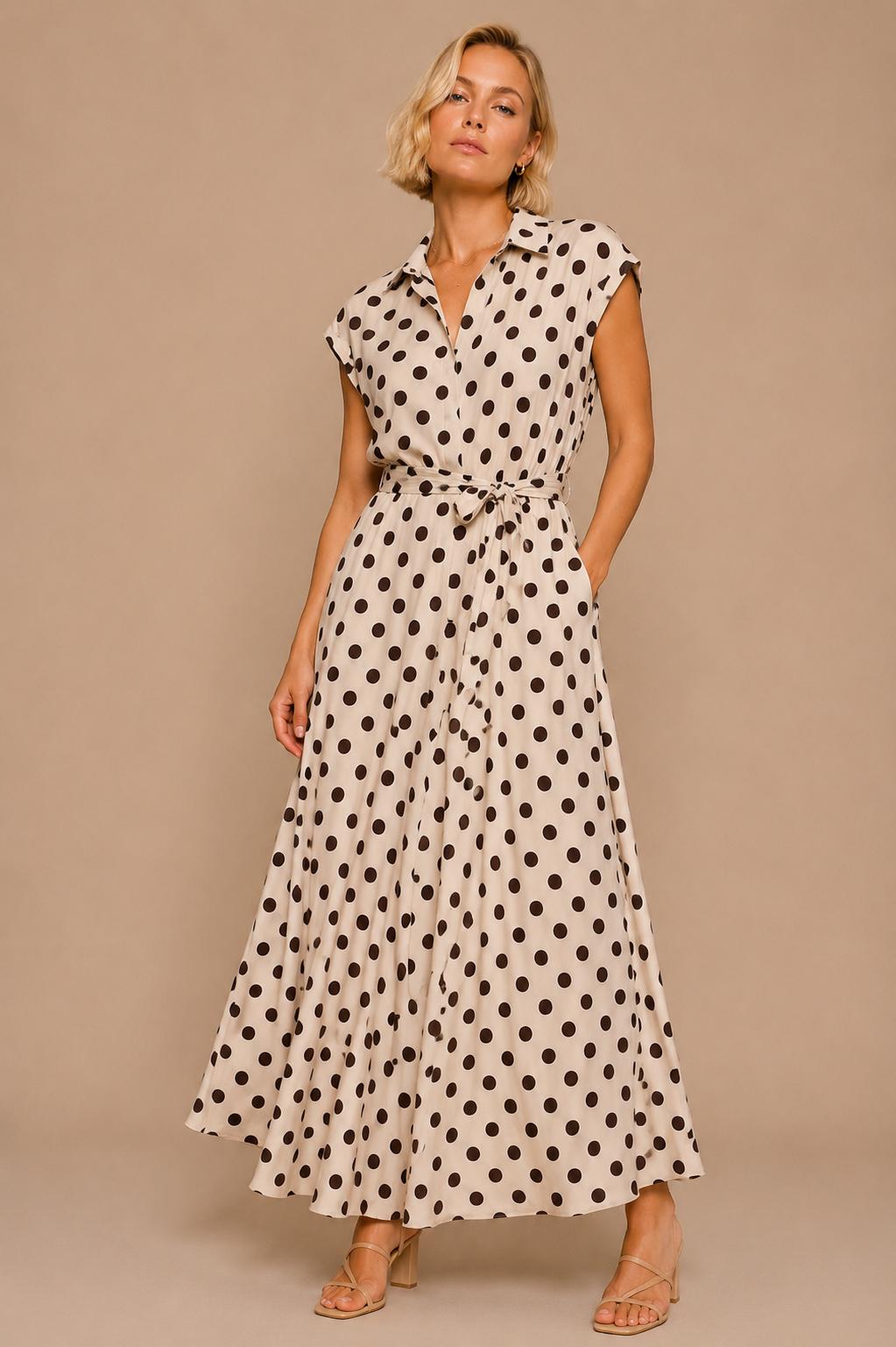 Irma – Rochie Maxi din 100% Bumbac