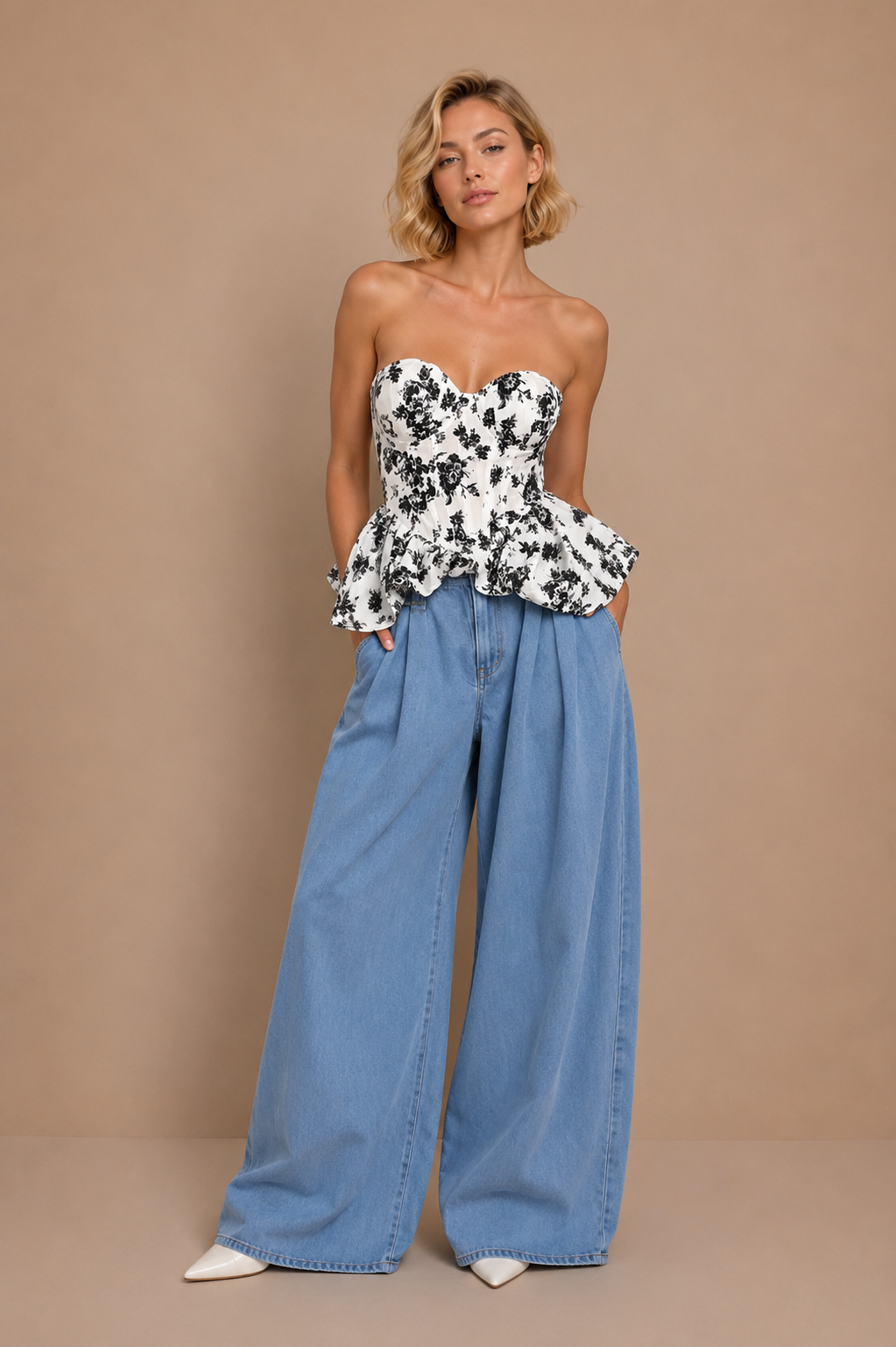 Top Corset Floral
