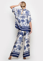 Felicity summer suit in prince blue