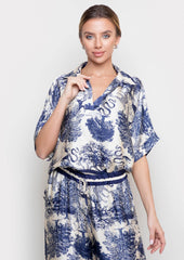 Felicity summer suit in prince blue