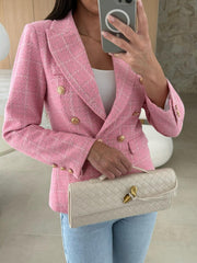 Six-button waist jacket. Sacou pe talie cu 6 nasturi KALINKA FURS