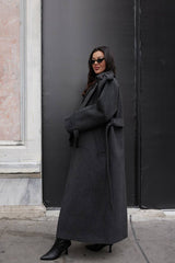 Military oversized coat. Palton milităresc KALINKA FURS
