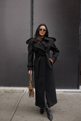 Military oversized coat. Palton milităresc KALINKA FURS