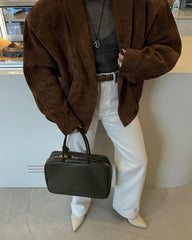 Blazer suede jacket. Geaca tip sacou din piele întoarsă KALINKA FURS