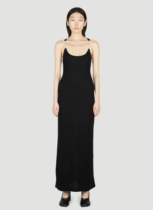 Xenya long dress with invisible straps 