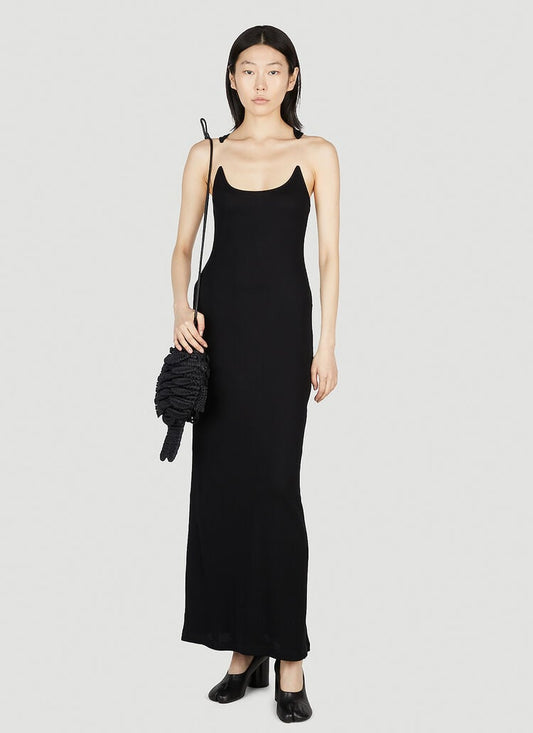 Xenya long dress with invisible straps 