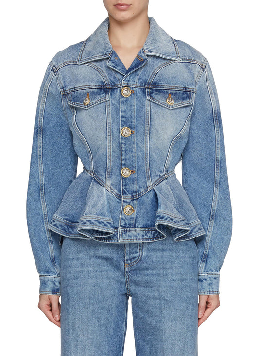 Allea set denim din doua piese KALINKA FURS