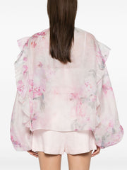 Ivy bluza cu print floral KALINKA FURS
