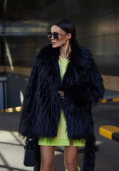 Ostrich eco fur. Blana ecologica de strut KALINKA FURS