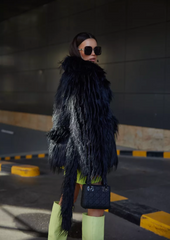 Ostrich eco fur. Blana ecologica de strut KALINKA FURS