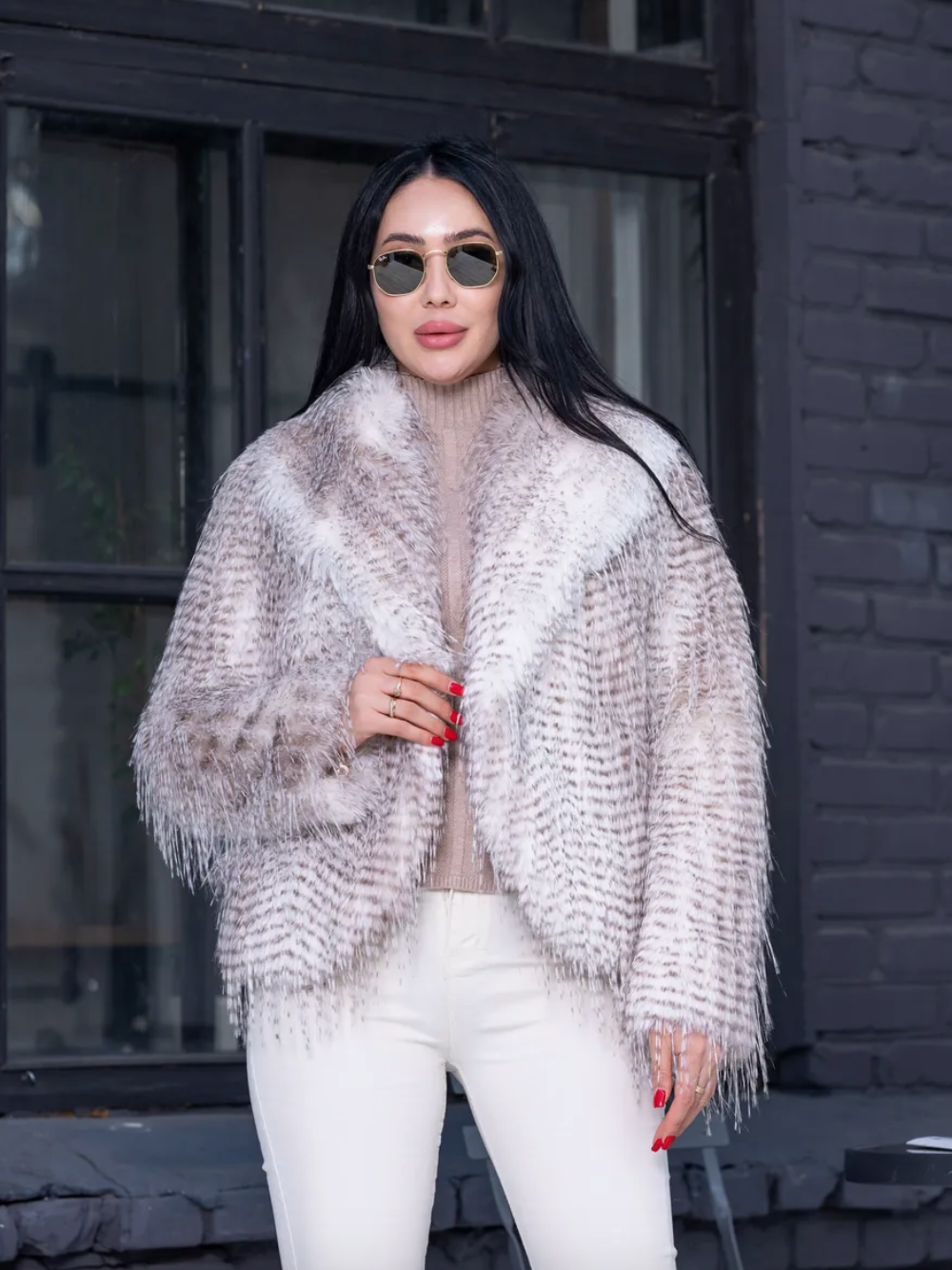 Blana ecologica din strut KALINKA FURS