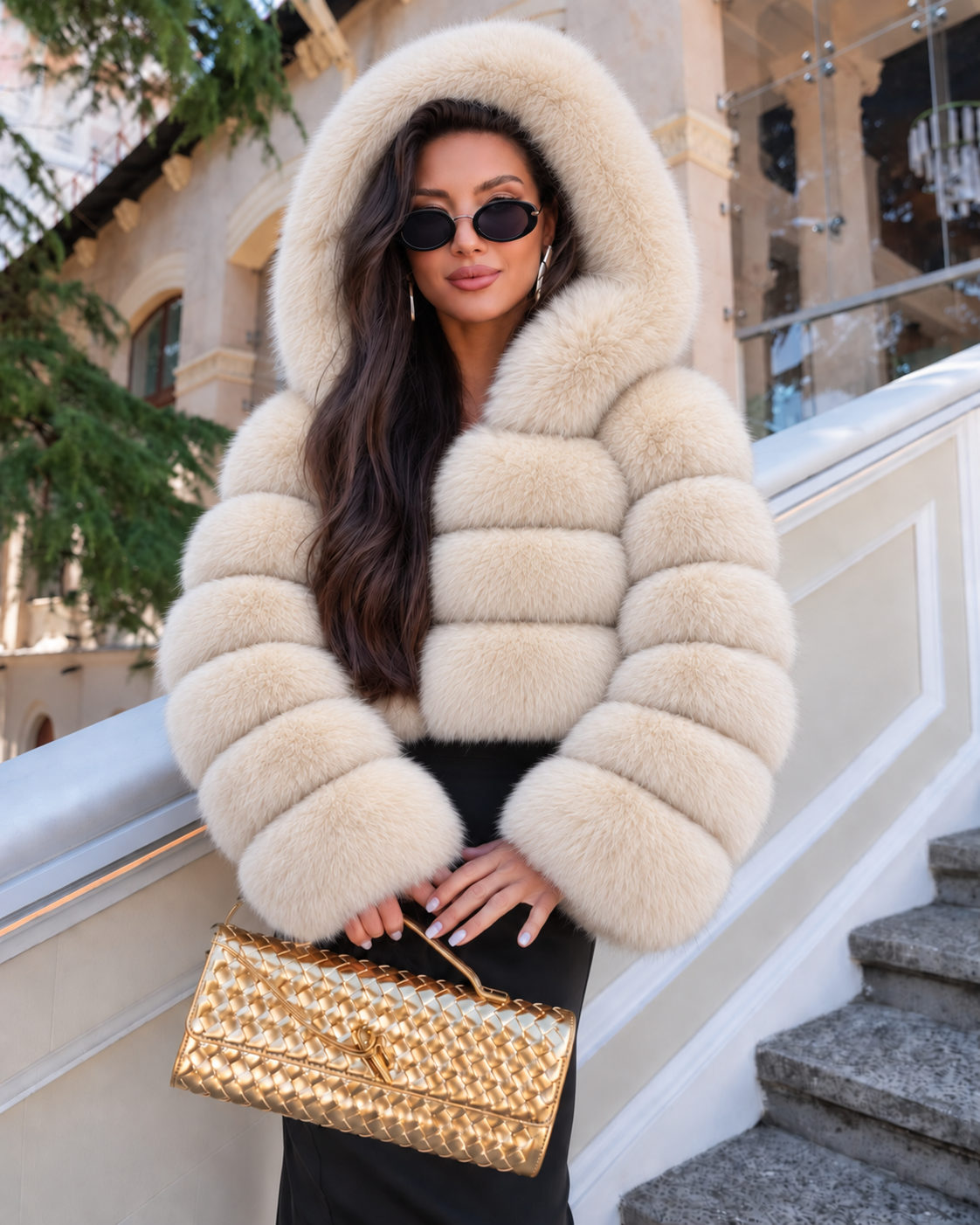 Amira Natural fur
