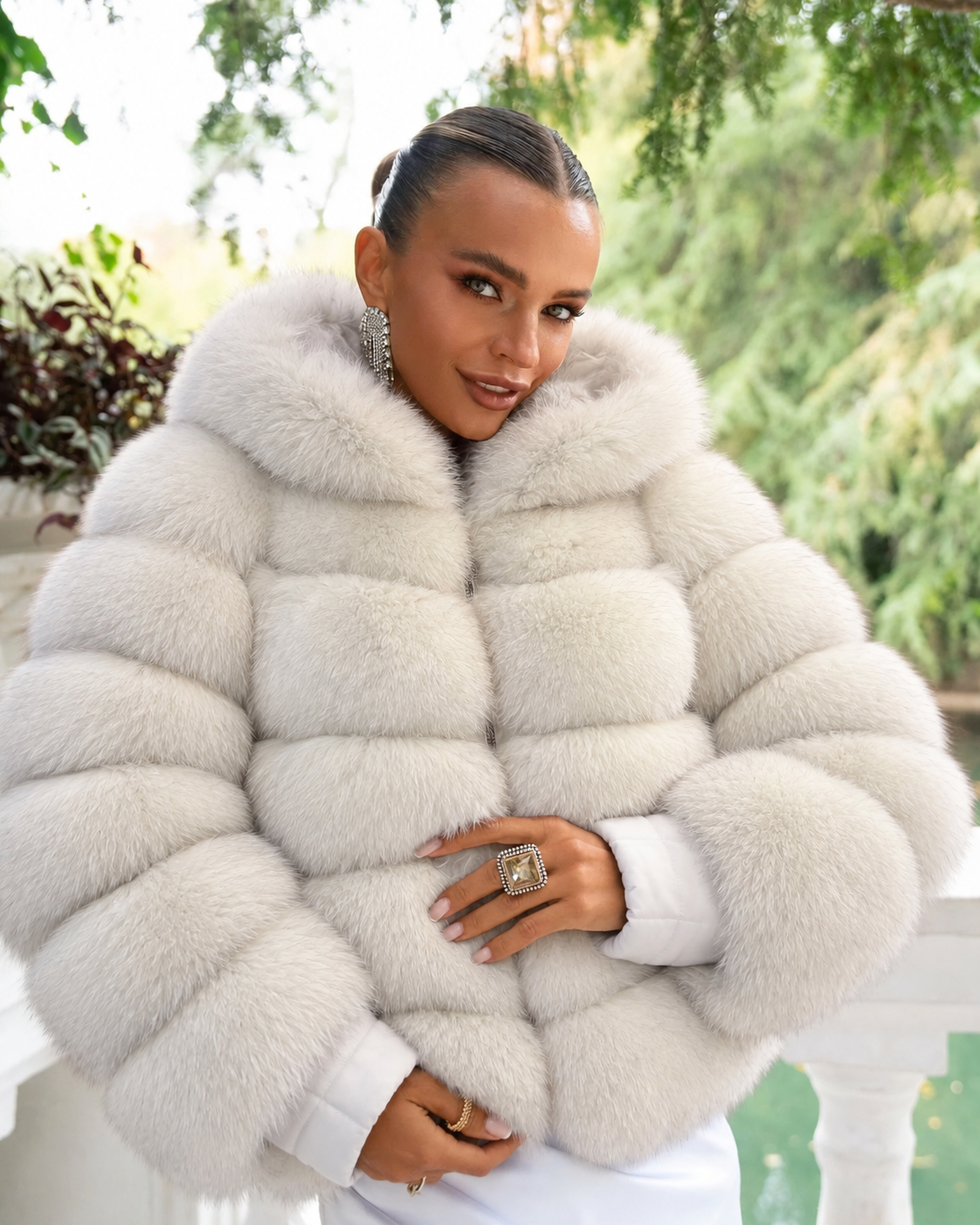 Sienna Echtpelz aus Fuchs
