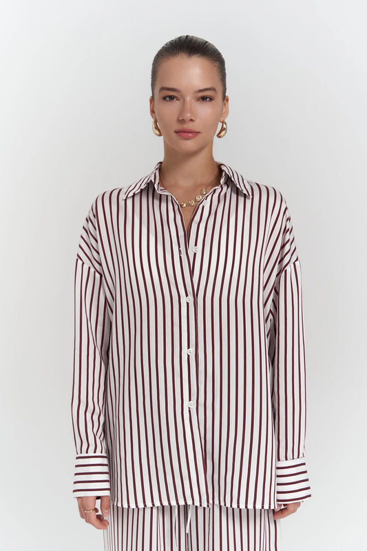Beatrice set casual pantaloni si camasa