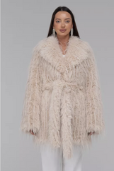 Ostrich eco fur. Blana ecologica de strut KALINKA FURS