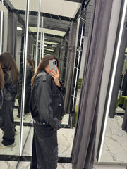 Masculine Jacket Black. Geaca stil masculin KALINKA FURS
