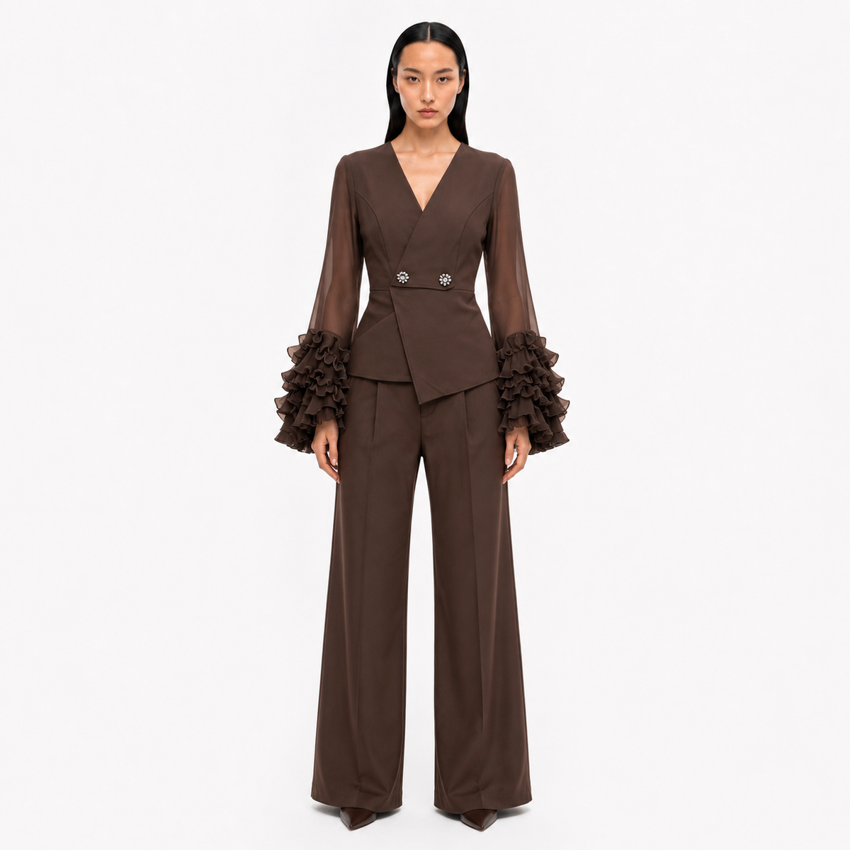 Erin compleu Costum Maro Elegant