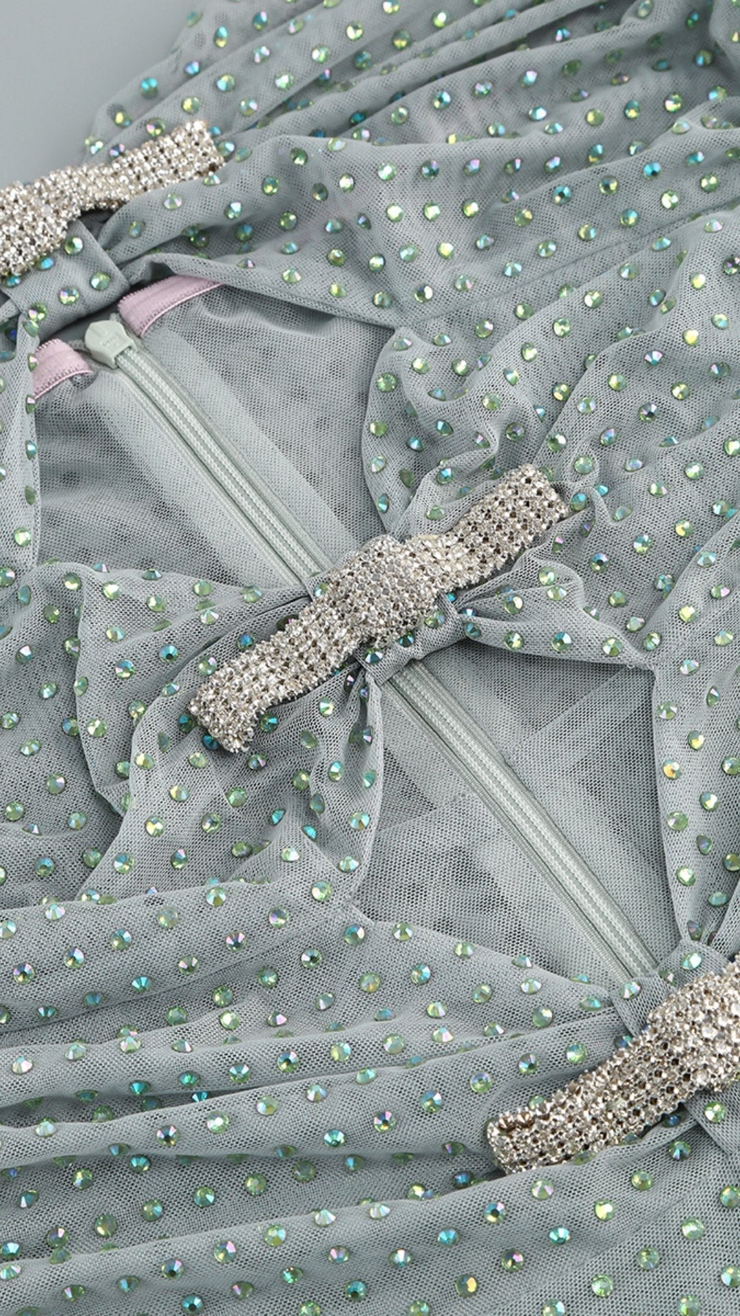 Rochie  Verde Aqua, Lungime Midi KALINKA FURS